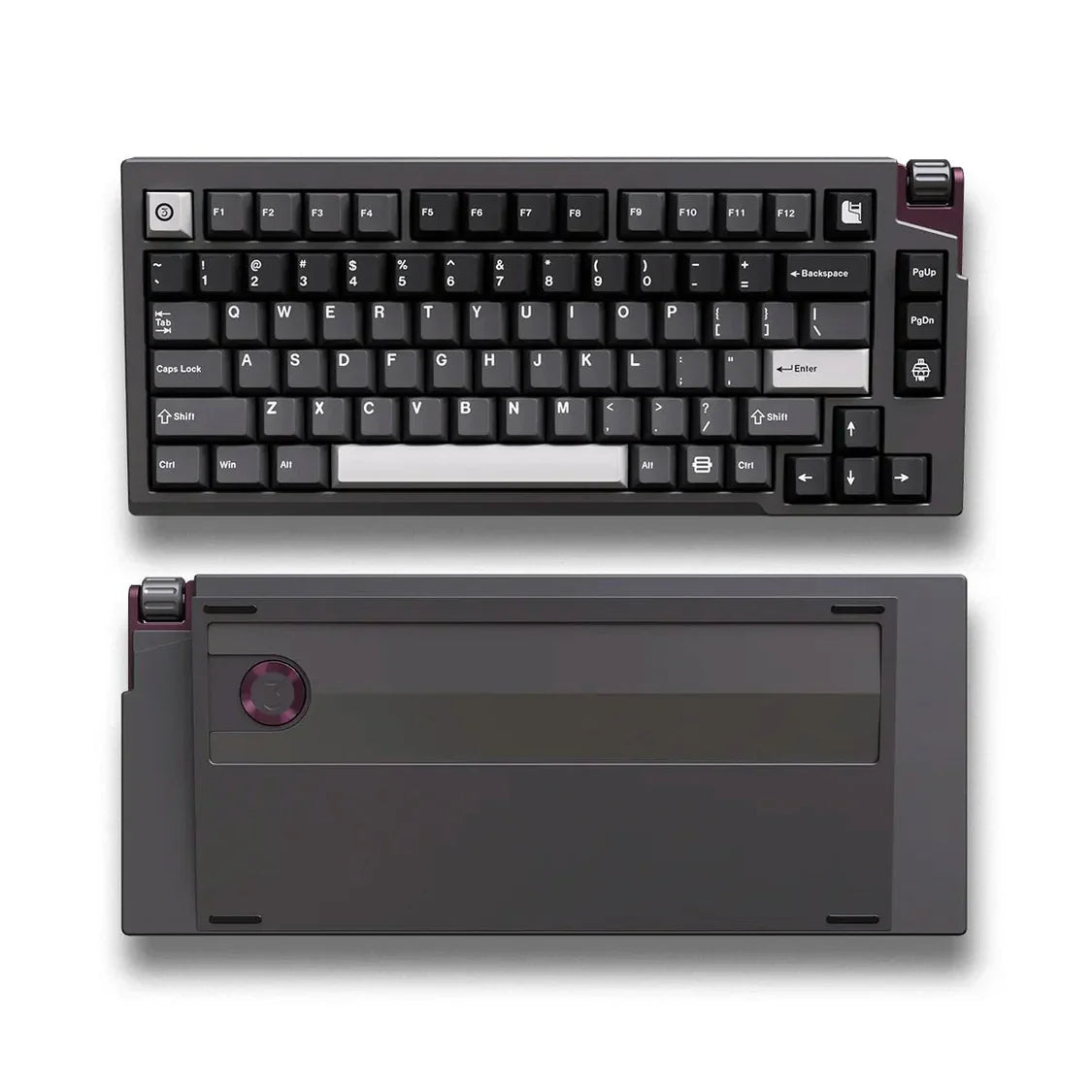 Luminkey75 V2 Keyboard - Fully Built  Aurora Silver
