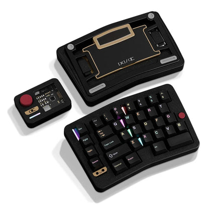 QK Alice Duo Keyboard -  Spray-coated Black*